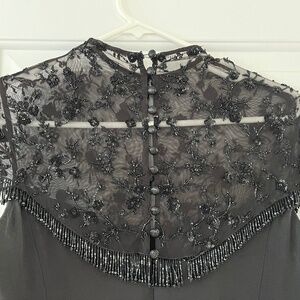 Escada black gown